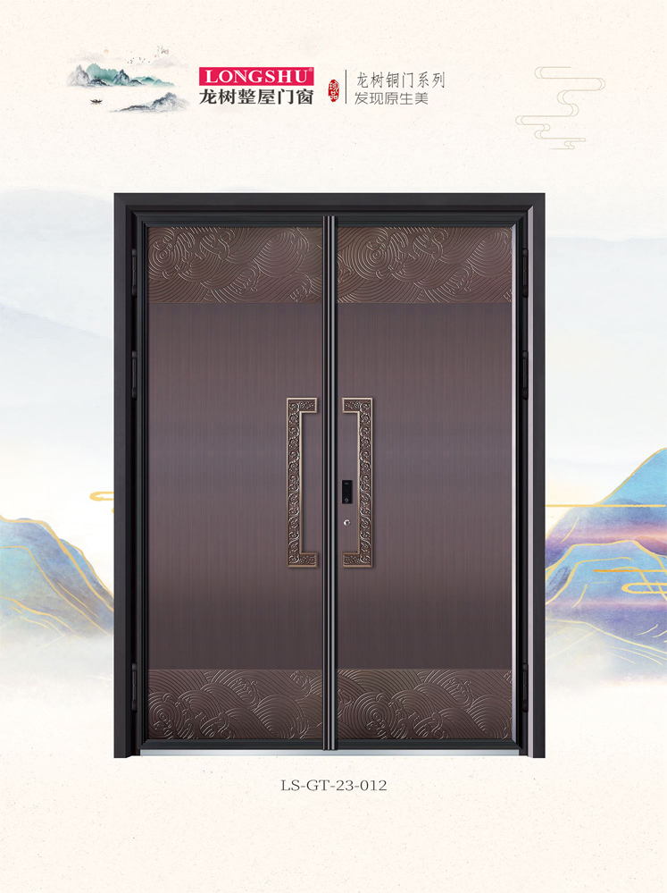 熊猫体育艺术铜门，熊猫体育整屋门窗，熊猫体育纯铜门