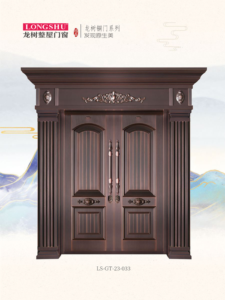 熊猫体育艺术铜门，熊猫体育整屋门窗，熊猫体育纯铜门