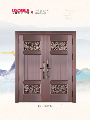 熊猫体育艺术铜门，熊猫体育整屋门窗，熊猫体育纯铜门