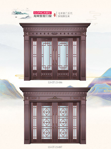 熊猫体育艺术铜门，熊猫体育整屋门窗，熊猫体育纯铜门