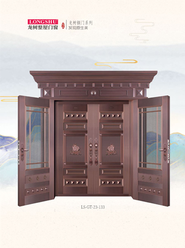 熊猫体育艺术铜门，熊猫体育整屋门窗，熊猫体育纯铜门